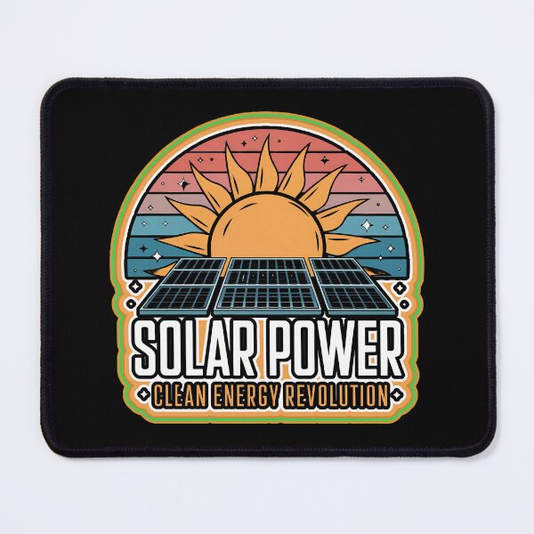 Item preview, SOLAR POWER CLEAN ENERGY REVOLUTION clean free energy sustainability nature lover design designed and sold by Jt41.