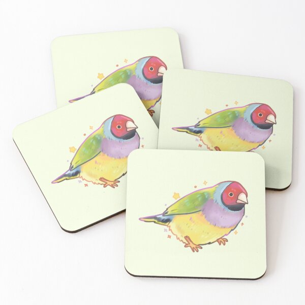 Item preview, Gouldian Finch designed and sold by Mayarartsy.