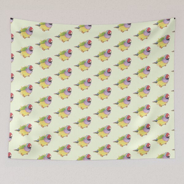 Item preview, Gouldian Finch designed and sold by Mayarartsy.