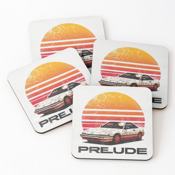 Item preview, Retro Honda Prelude Image 80's Worn Logo designed and sold by neildoch.