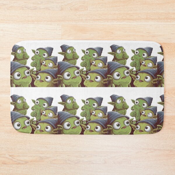 Item preview, Funny dwarves green wood creatures designed and sold by Newhyperion.
