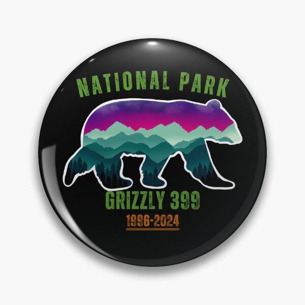 Item preview, Queen Of The Tetons Grizzly 399 National Park 1996-2024 designed and sold by KhoklomStudio.