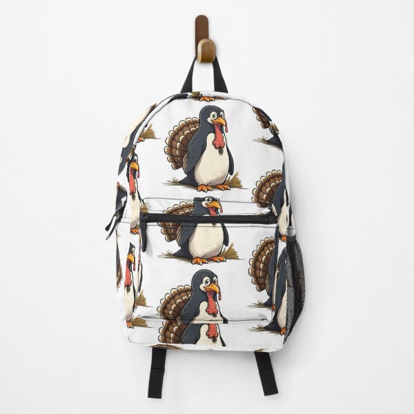 Item preview, Thanksgiving, don't be a Turkey, be a penguin designed and sold by BlackCoralArt.