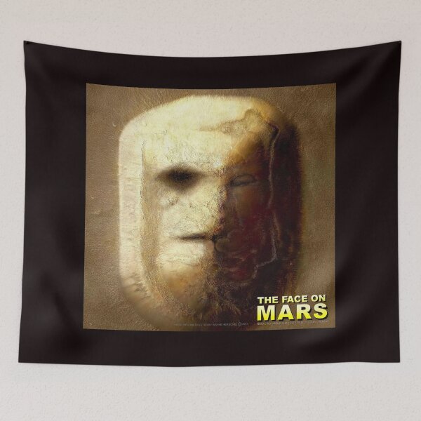 Item preview, Face on Mars alien monument  designed and sold by wayhersc.
