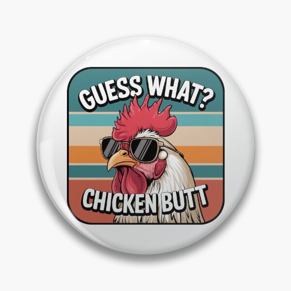 Item preview, Guess What. Chicken Butt. designed and sold by Angry Swan Designs.