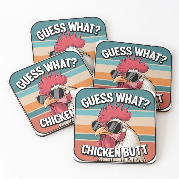 Item preview, Guess What. Chicken Butt. designed and sold by Angry Swan Designs.