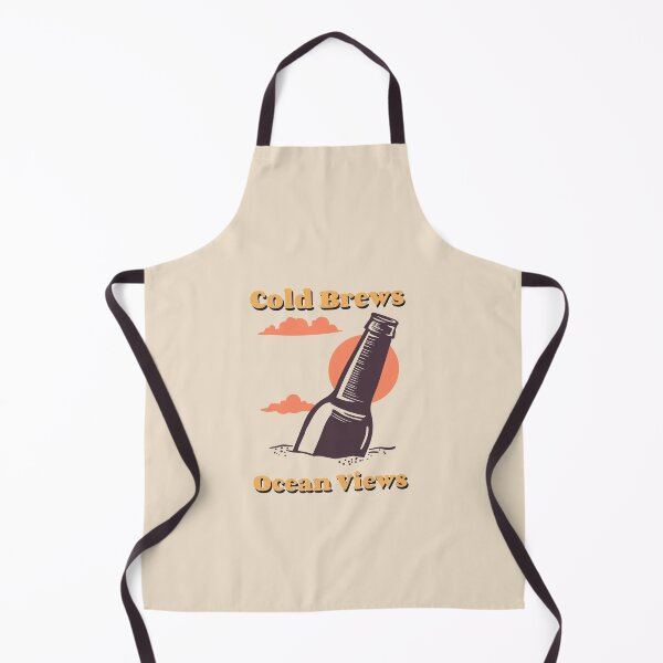 Item preview, Cold Brews Ocean Views designed and sold by ArtitudePrintLb.