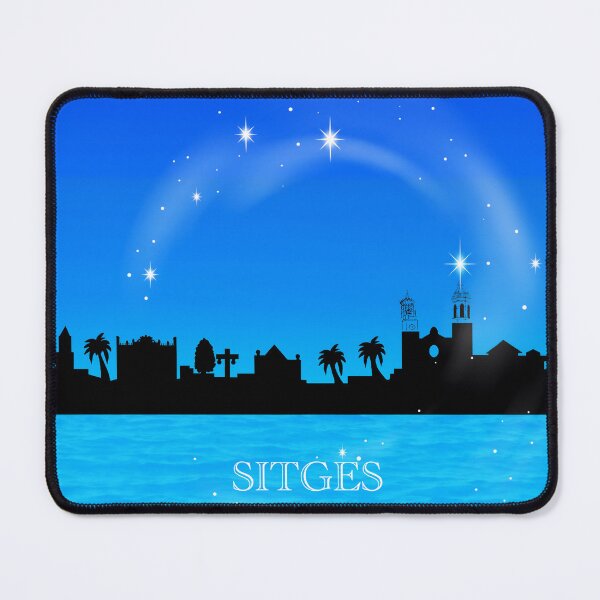 Item preview, Silhouette of Sitges Architecture designed and sold by ImageMagic2024.