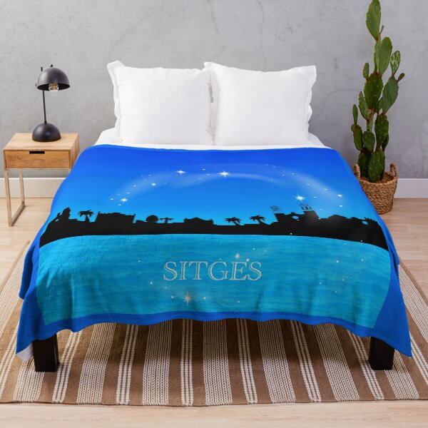Item preview, Silhouette of Sitges Architecture designed and sold by ImageMagic2024.