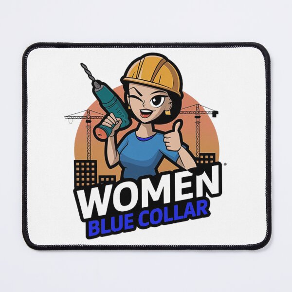 Item preview, Women Blue Collar, builder woman. designed and sold by Tomasz Siennicki.