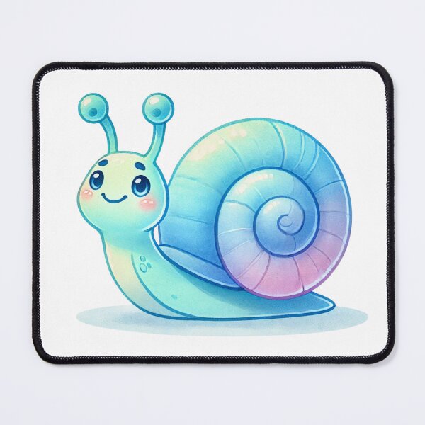 Item preview, Cute Pastel Snail Illustration designed and sold by Little Care Studio.