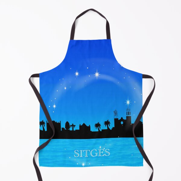 Item preview, Silhouette of Sitges Architecture designed and sold by ImageMagic2024.