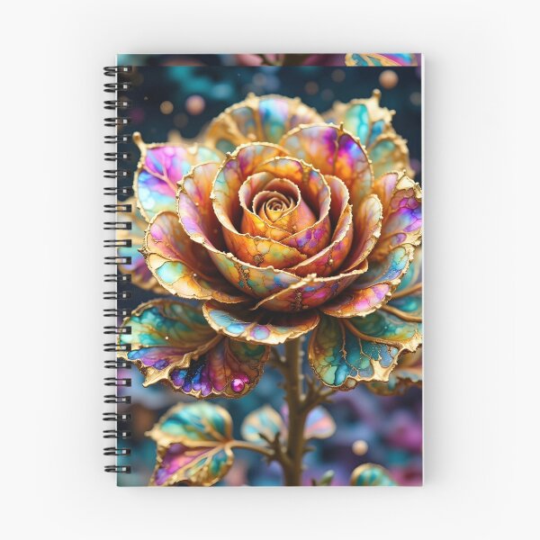 Item preview, Gold plated marbled rose  designed and sold by JosieandRose.