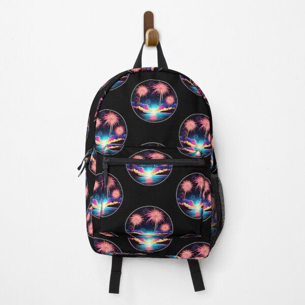 Item preview, Big Neon Fireworks Show in Hawaii with Neon Orchids designed and sold by NautiChic.