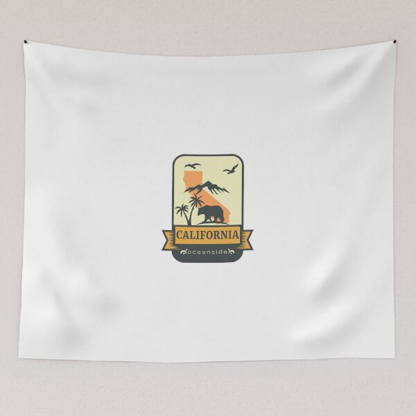 Item preview, hello winter in oceanside california bear designed and sold by thiag-o.
