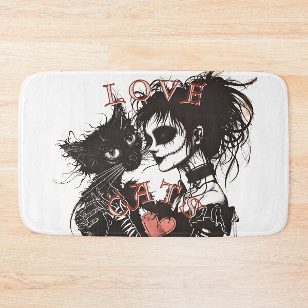 Item preview, Love Cats designed and sold by PitchBlackIcon.