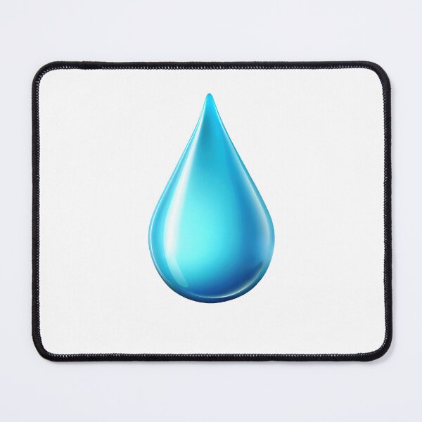 Item preview, Blue water drop icon designed and sold by MiraCleAI.