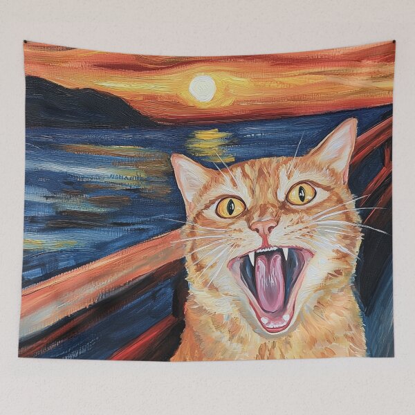 Item preview, The Cry of the Cat designed and sold by Carinaprint.