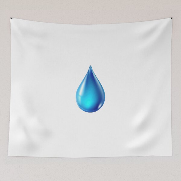 Item preview, Copy of Blue water drop icon designed and sold by MiraCleAI.