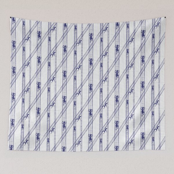 Item preview, Climbing Ladders designed and sold by Scrabbly Doodles.