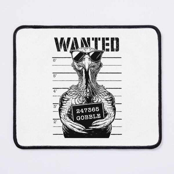 Item preview, Turkey Police Mugshot Funny Thanksgiving Gobble Gangster designed and sold by GrandeDuc.