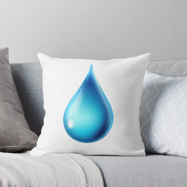 Item preview, Blue water drop icon designed and sold by MiraCleAI.