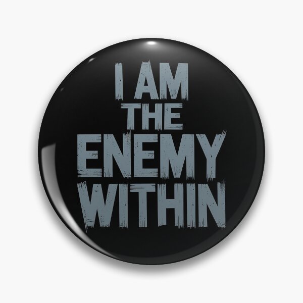 Item preview, I Am The Enemy Within Harris Walz - For someone who confronts their inner struggles and seeks strength in self-reflection. designed and sold by Zyziowsky.