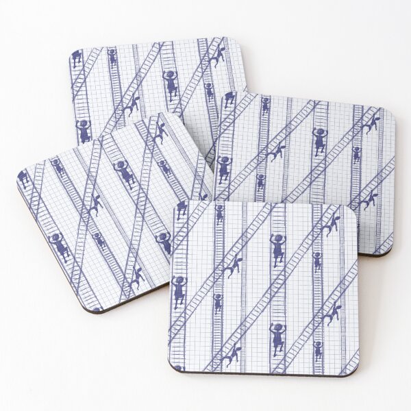 Item preview, Climbing Ladders designed and sold by Scrabbly Doodles.