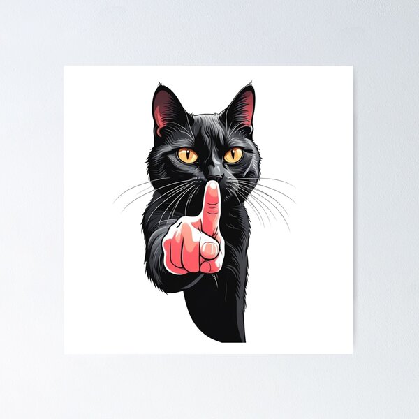 Item preview, The cat that points at you designed and sold by 0penvimark.