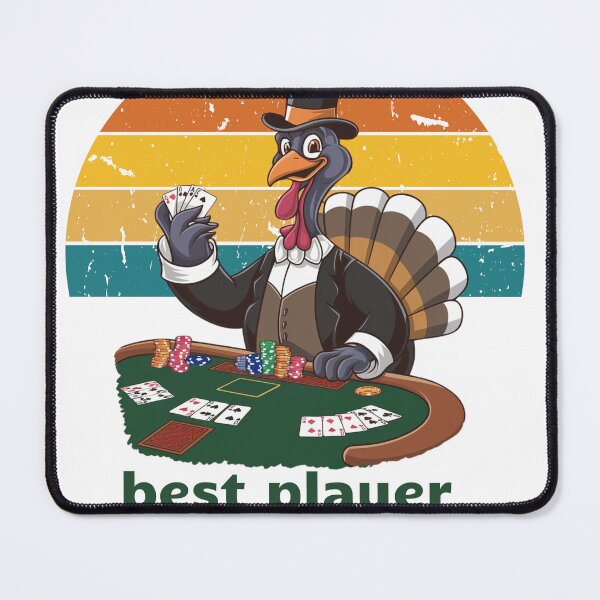 Item preview, Turkey Casino Player, Funny Thanksgiving Turkey , Best Player designed and sold by KolorellaS.