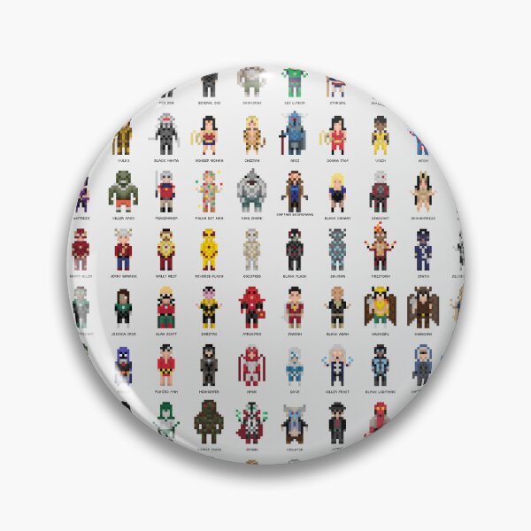 Item preview, 8-Bit Superheroes and Hypervillains, vol. 02 designed and sold by John Sideris.