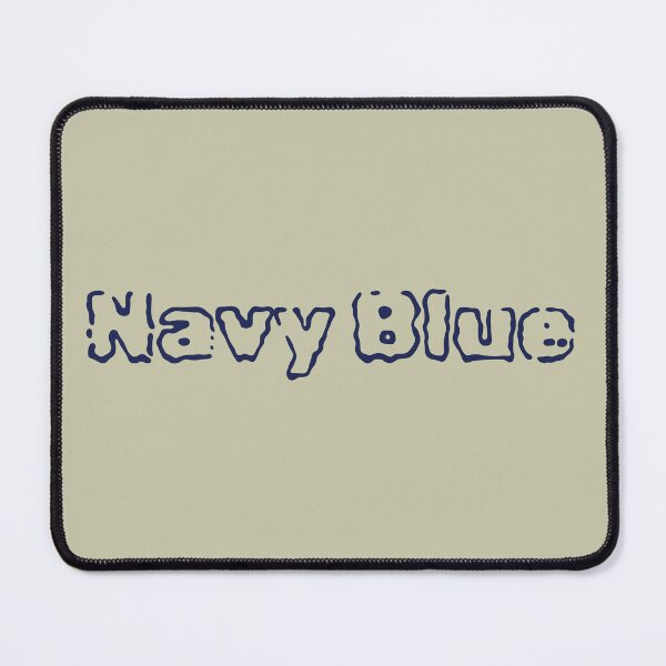 Item preview, Groovy Navy blue Blob Text Design designed and sold by KennerTH.
