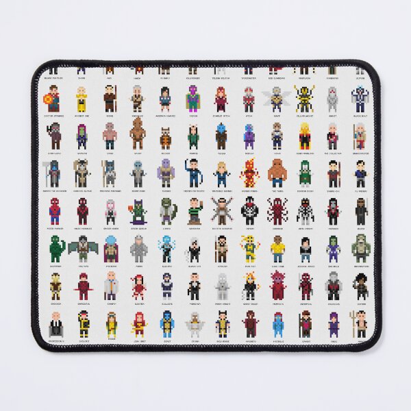 Item preview, 8-Bit Heroes and Villains designed and sold by John Sideris.