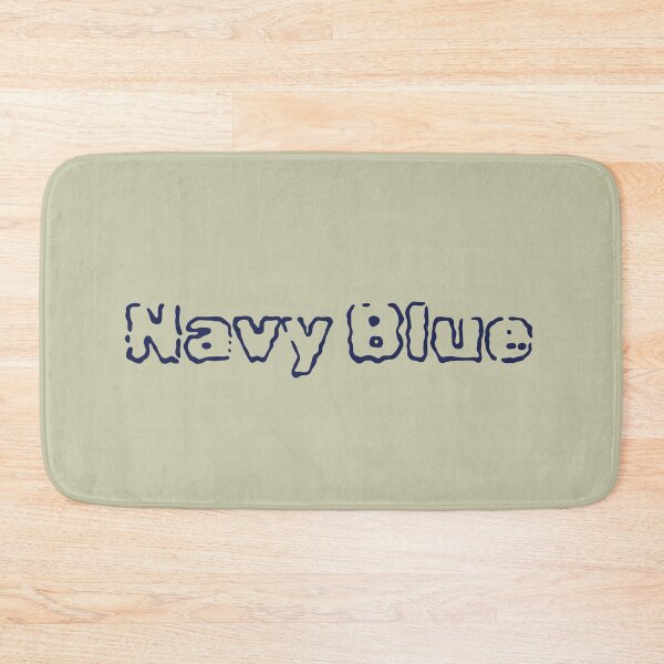Item preview, Groovy Navy blue Blob Text Design designed and sold by KennerTH.