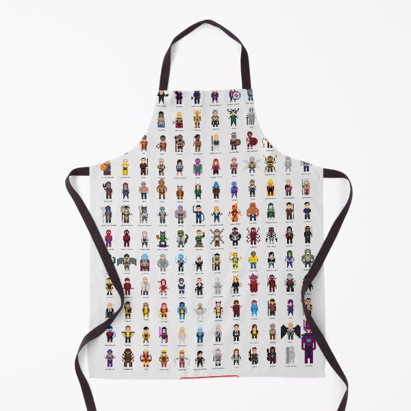 Item preview, 8-Bit Heroes and Villains designed and sold by John Sideris.