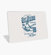 Skydiver, Skydiving. Funny Saying, Irony, Humor Laptop Skin
