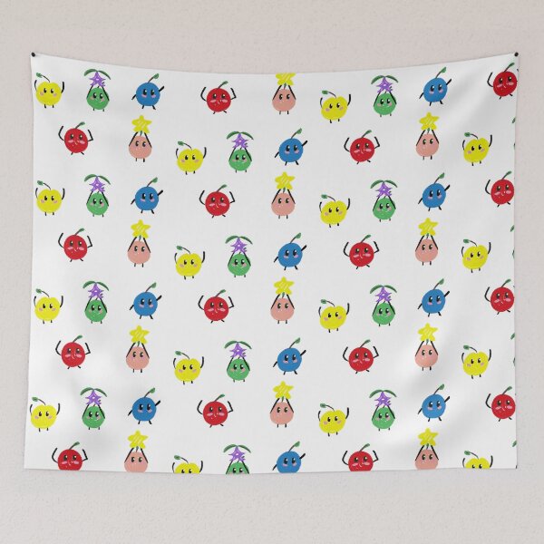 Item preview, lil junimos from stardew valley <3 designed and sold by printsbycherri.
