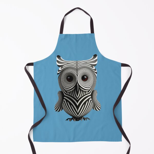 Item preview, Striped Owl with Vintage Flair designed and sold by NiRia Spot.