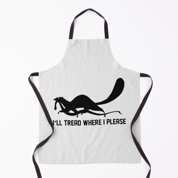 Item preview, I'll Tread Where I Please designed and sold by Frizz-Nie.