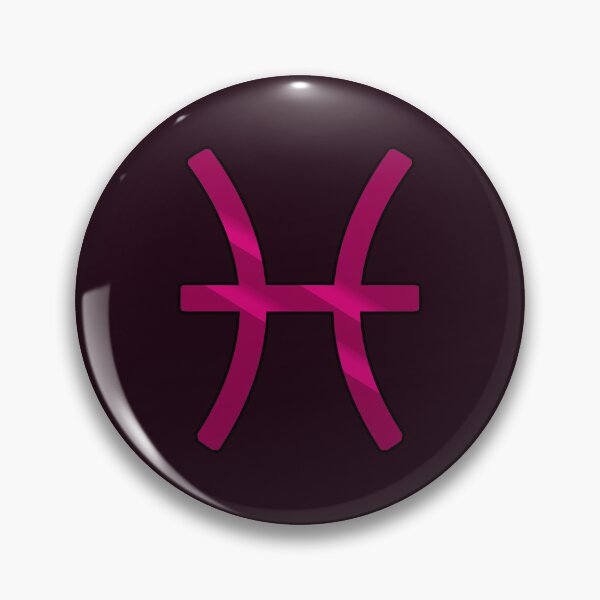 Item preview, Feferi Peixes Pisces Fuchsia Sign designed and sold by fritzwulf.
