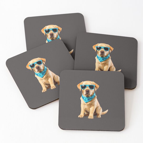 Item preview, Labrador with sunglasses designed and sold by Blemenowo.