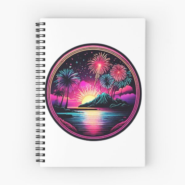 Item preview, Summer Fireworks Show at Dawn in Hawaii by The Ocean designed and sold by NautiChic.