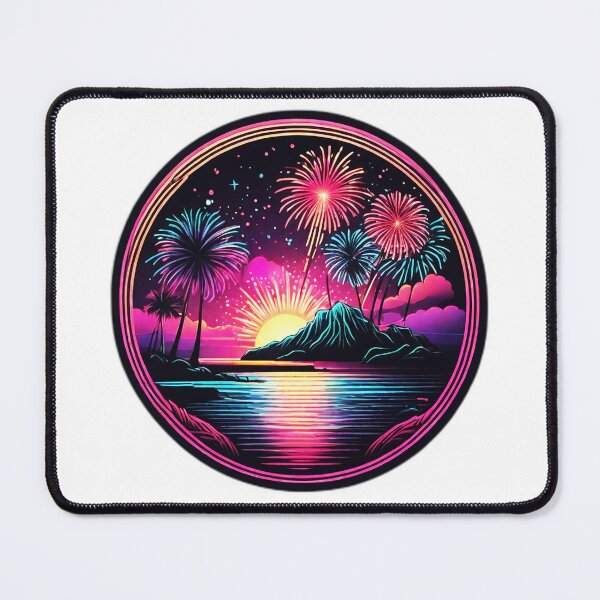 Item preview, Summer Fireworks Show at Dawn in Hawaii by The Ocean designed and sold by NautiChic.