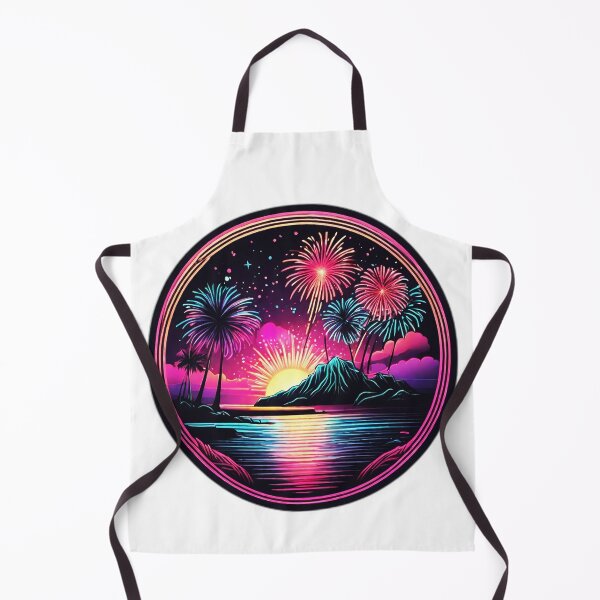 Item preview, Summer Fireworks Show at Dawn in Hawaii by The Ocean designed and sold by NautiChic.