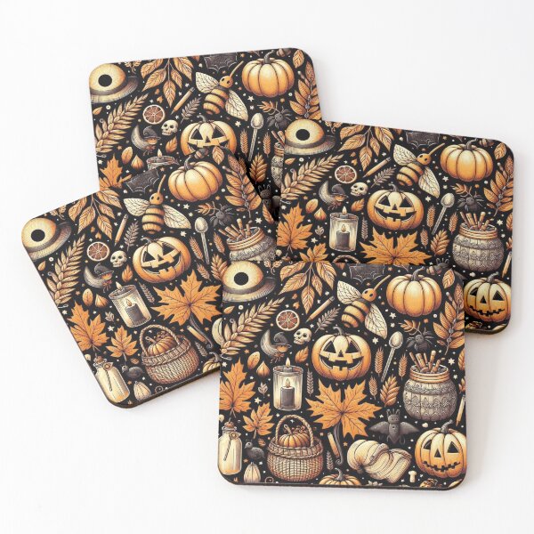 Item preview, Autumn pumpkins designed and sold by cuteshinigami.