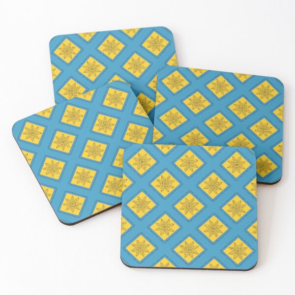 Item preview, Crochet Granny Squares Print. Repeating Tile Pattern designed and sold by gloriamelrose.