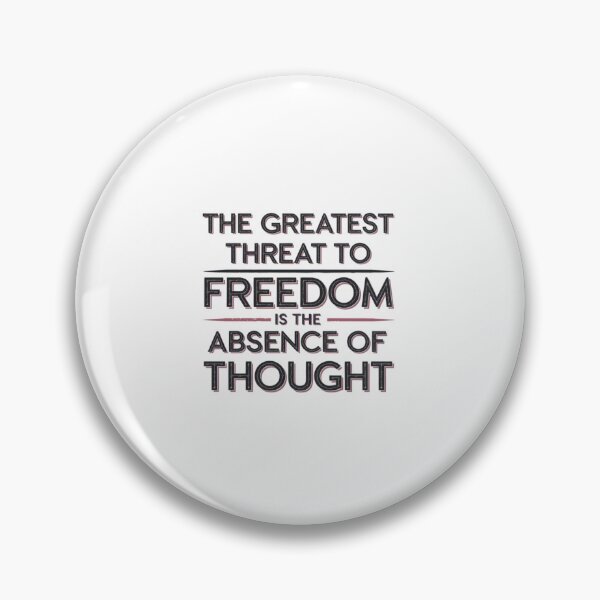 Item preview, Freedom, thought, knowledge, educated, funnyfits70, Humor, Funny,  designed and sold by FunnyFits70.