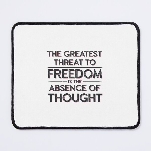 Item preview, Freedom, thought, knowledge, educated, funnyfits70, Humor, Funny, designed and sold by FunnyFits70.