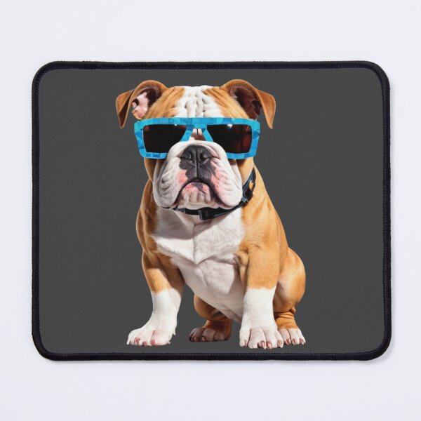 Item preview, Bulldog with sunglasses designed and sold by Blemenowo.