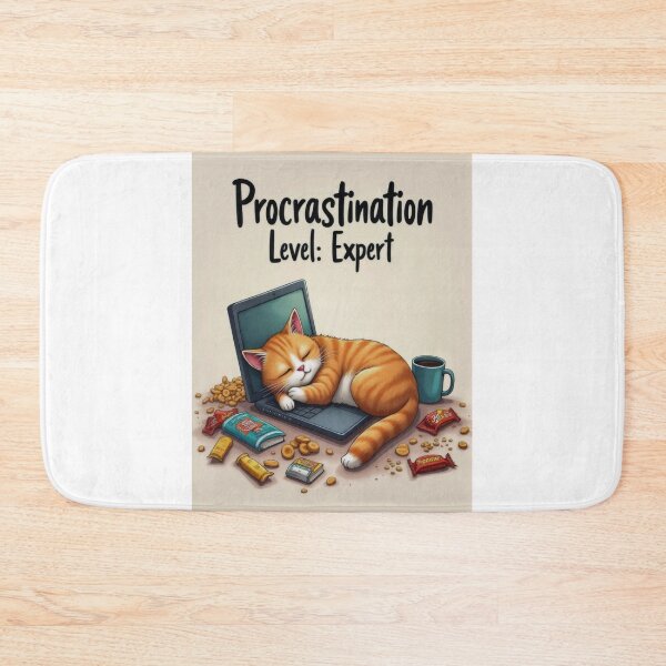 Item preview, When Napping Beats Responsibilities: Cat Life designed and sold by ArtCreator2023.